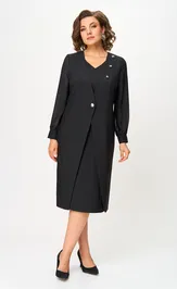 Sukienka Anastasia MAK 1274 chyornyj