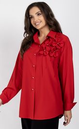 Blouse VIZAVI 810 krasnyj