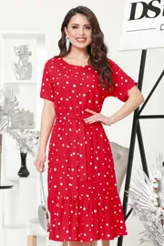 Sukienka DS Trend #P-2965 (Bolshe chem lyubov, red)