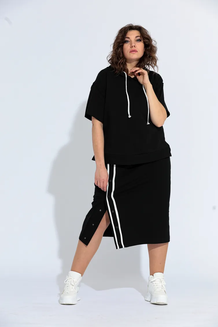 Bluzka BegiModa #4001 chernyj