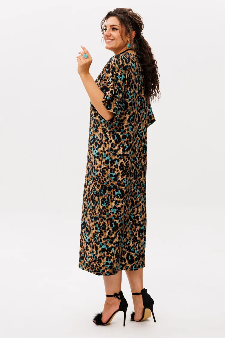 Dress Anelli Laurel #1391.1 biryuza i bronza