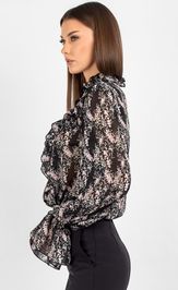 Blouse VIZAVI 744 cvety