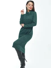 Sukienka DS Trend #P-4885 (Utonchennaya elegantnost, grin)
