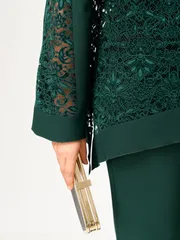 Suit Vilena-fashion #1162 izumrud