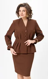 Garnitur Vilena-fashion 1055 shokolad