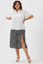 Юбка BegiModa арт. 5015 чёрно-белый