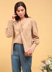 Bluzka SandyNA #130414 bezhevyj