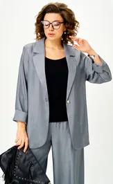Костюм Michel Chic 1446 стальной серый