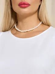 Koszulka DORA plus #0208-2 belyj matovyj