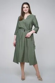 Dress Fantazia Mod #3383 xaki