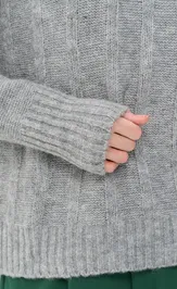 Jumper Newvay 9252-94205 seraya dymka