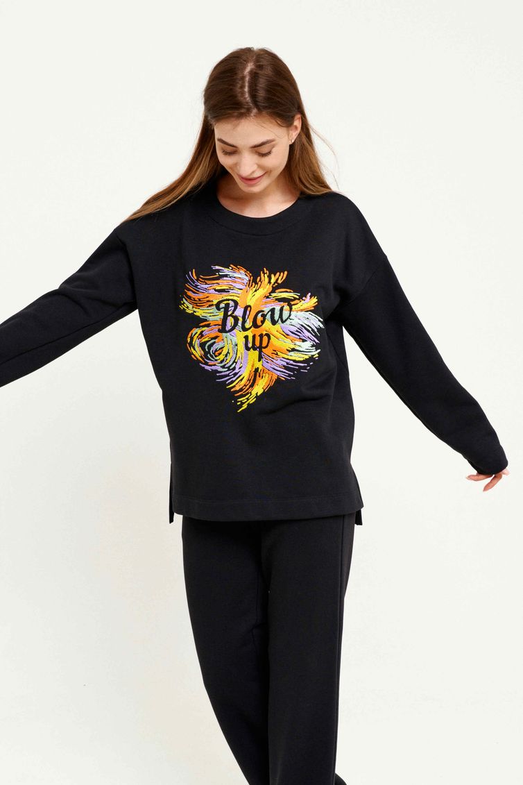 Jumper Elletto Life #3592 chern