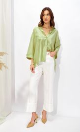 Блузка Люше 4323 салатовый