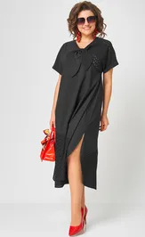 Dress EVA GRANT 7293chernyj
