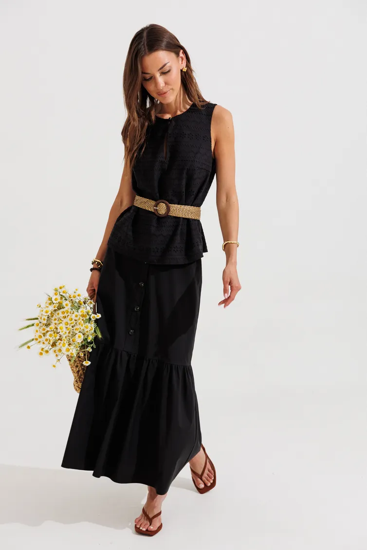 Bluzka Lyushe #4401 chernyj