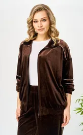 Костюм Ava fashion М-166.01 коричневый