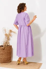 Sukienka Anastasia MAK #1095-1 sirenevyj