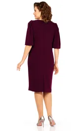 Sukienka Milora 1421 vinnyj