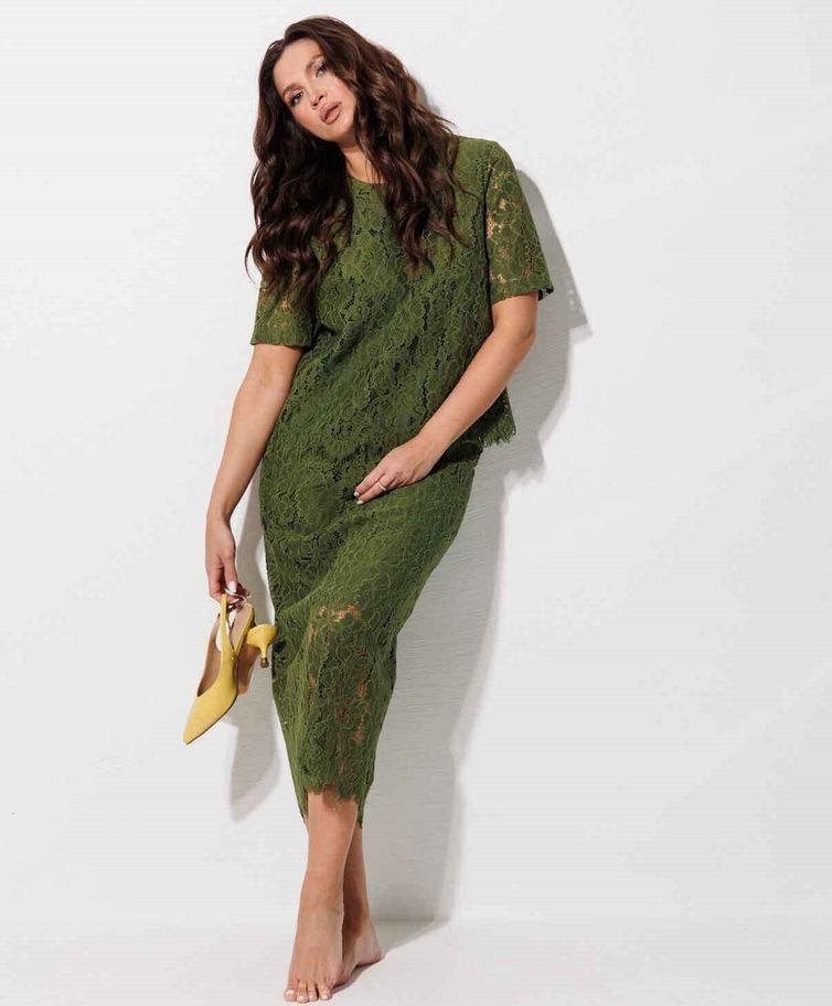 Костюм MiSlana арт. 1307 зеленый