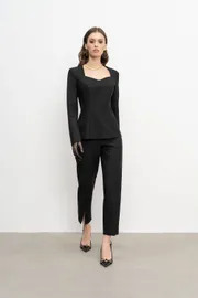 Spodnie Elema #3K-12234-1 chyornyj 170