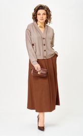 Garnitur Aira Style 24131 komplekt bezhevo-korichnevyj