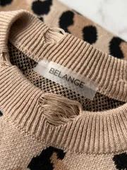 Skoczek BELANGE #3356 bezhevyj rvanyj