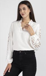 Blouse VIZAVI 695 molochnyj