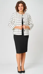 Zestaw BelElStyle #861-259/557-258 belo-chernyj