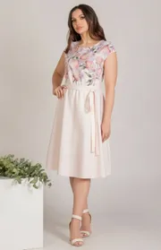 Sukienka MiSlana #0359 pion