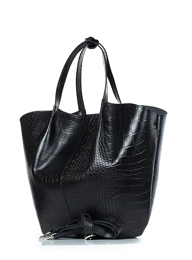 Bags Galanteya #25s2136k45 chernyj/seryj
