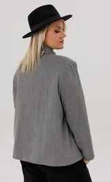 Żakiet OVERYOU 225 sero-chernyj