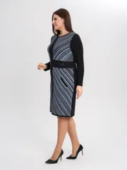 Dress BONADI #1905 goluboj