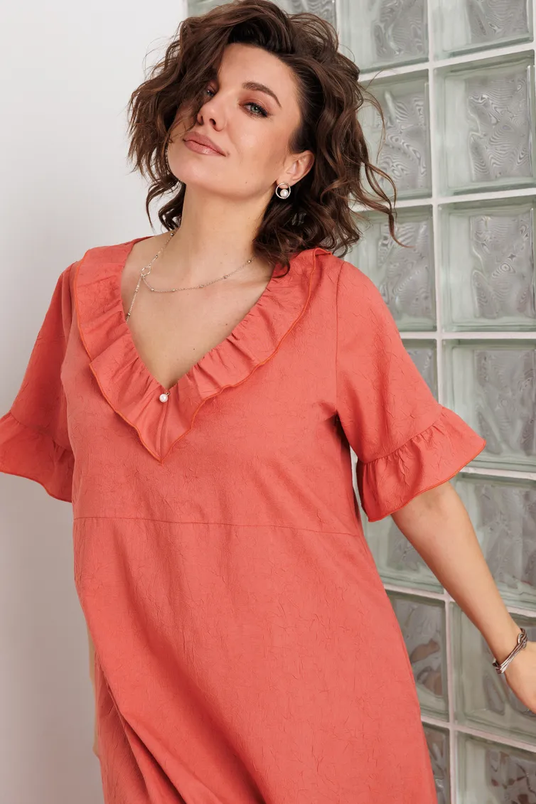 Платье BegiModa арт. 1066 коралл