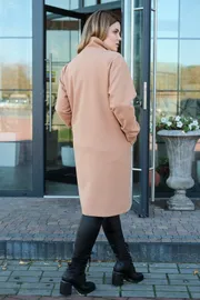 Coat Fantazia Mod #3537 bezh