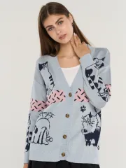 Sweter Newvay #7242-14124 tumannaya rosa/t.sin/tumannaya rosa/orxideya