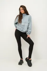 Bluza Pirs #6494 sero-goluboj