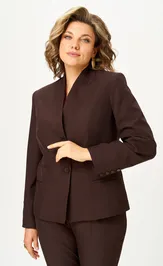 Suit Vilena-fashion 1177 shokolad