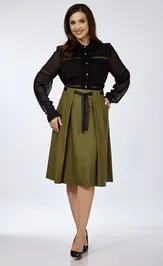 Skirt Klever 0225 olivka
