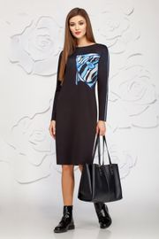 Dress Ivelta plus #1614 chern