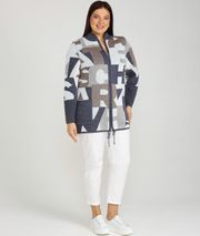 Кардиган BONADI арт. 1982 джинс-капучино