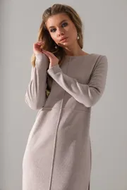 Sukienka Galean Style #928 bezhevyj