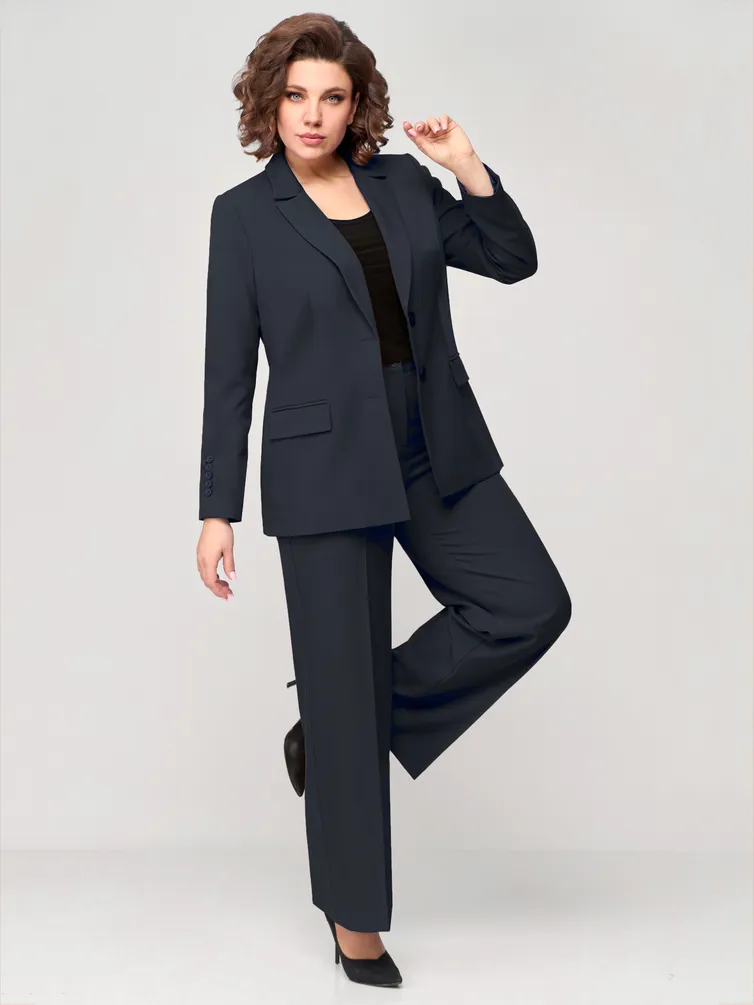 Garnitur Michelle Style #1389 temno sinij