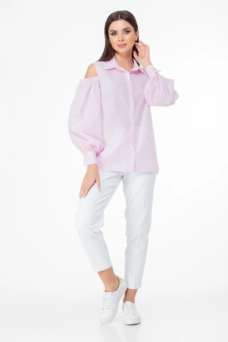 Блуза Anelli Laurel арт. 1003 розовый