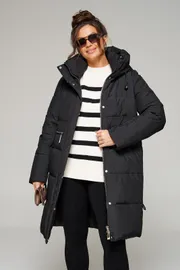 Coat Beautiful & Free #6297 chyornyj