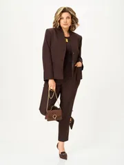 Suit Vilena-fashion #1177 shokolad