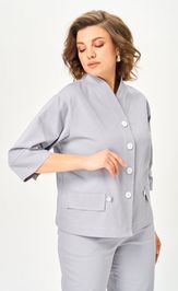 Костюм Vilena-fashion 1159 серый