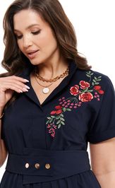 Dress PND 81082 sinij
