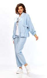 Комплект Ольга Стиль С1011 голубой