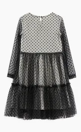 Sukienki Bell Bimbo 242210 chernyj/moloko