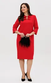 Sukienka Vilena-fashion 1095 krasnyj
